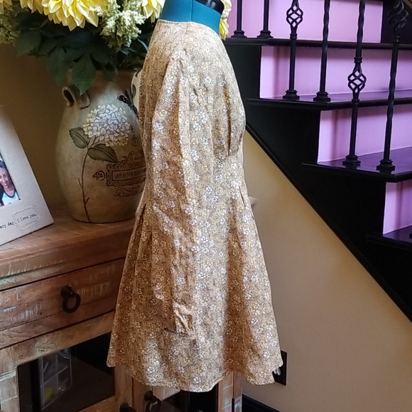 New Free People Floral Mini Dress - SZ 2 - Picture 3 of 6